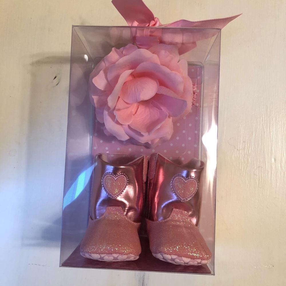 Glitter Cowgirl Boots & Headband
